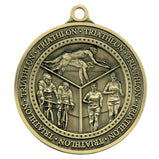 Olympia Triathlon Antique Medal - MM17012