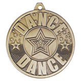 Cascade Dance Antique Iron Medal - MM19041