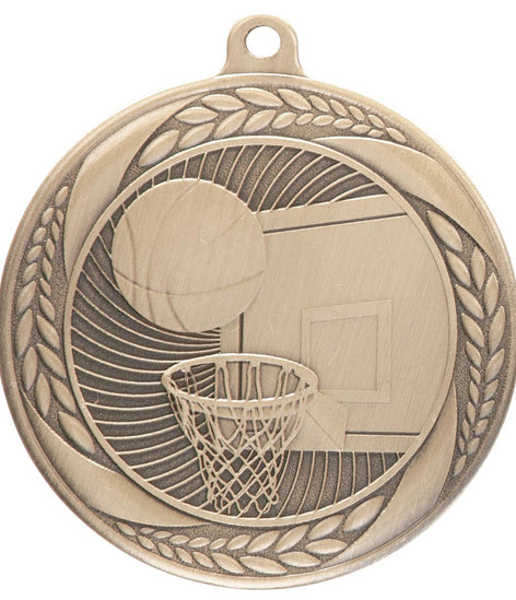 Typhoon Basketball Medal Bronze  -MM20440