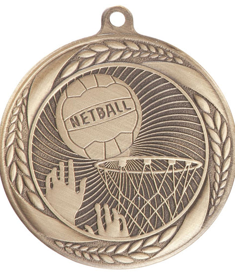 Typhoon Netball Medal-MM20443