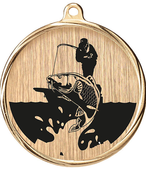 Aurum Fishing Medal Gold - MM22582