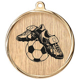 Aurum Football Boot Medal Gold - MM22583