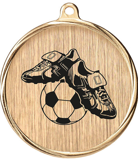 Aurum Football Boot Medal Gold - MM22583