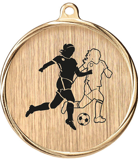 Aurum Female Football Medal - MM22584