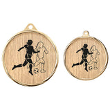 Aurum Female Football Medal - MM22584