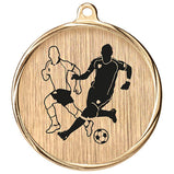 Aurum Football Male Medal Gold - MM22585