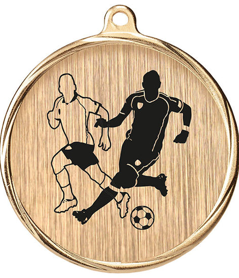 Aurum Football Male Medal Gold - MM22585