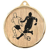 Aurum Football Male Medal Gold - MM22585