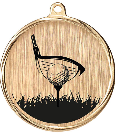 Aurum Golf Medal Gold - MM22586