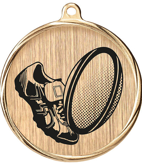 Aurum Rugby Medal Gold - MM22595