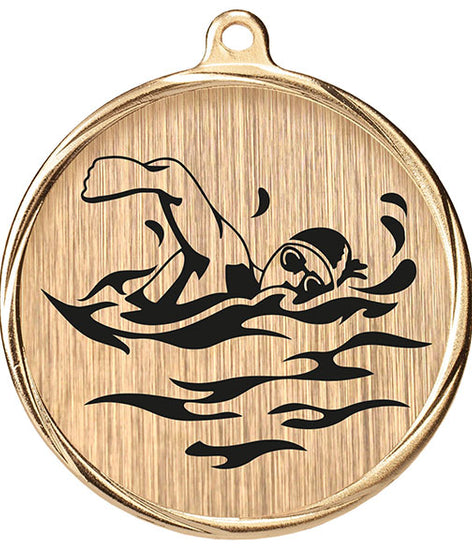 Aurum Swimming Medal Gold - MM22598