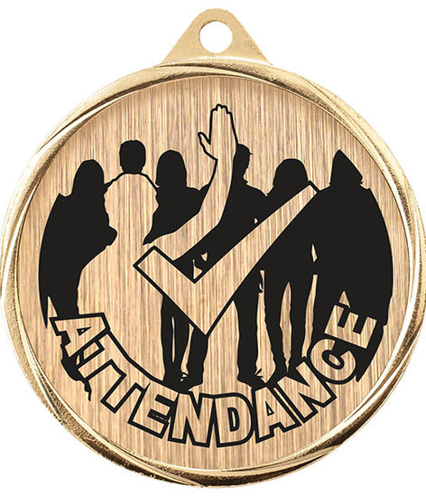 Aurum Attendance Medal Gold - MM22599