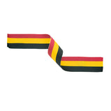 Medal Ribbon Red Yellow & Black-MR14