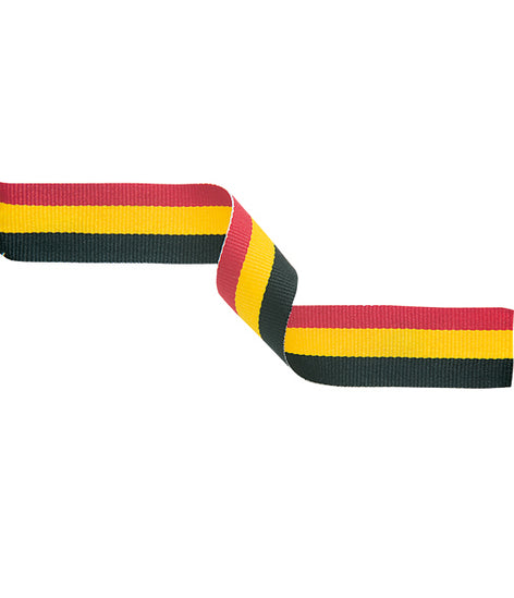 Medal Ribbon Red Yellow & Black-MR14