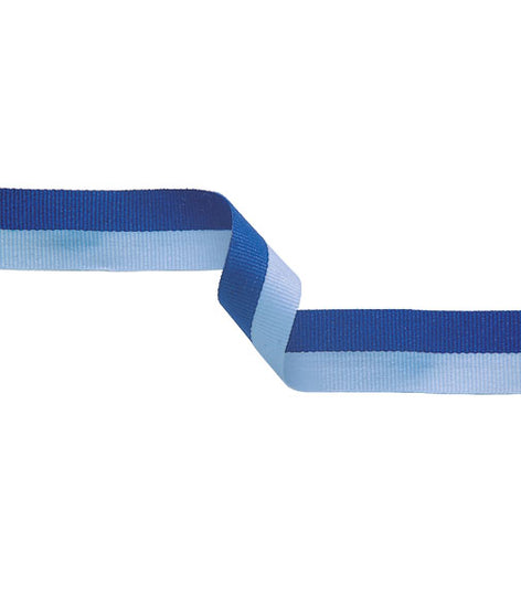 Medal Ribbon Light Blue & Blue-MR15242