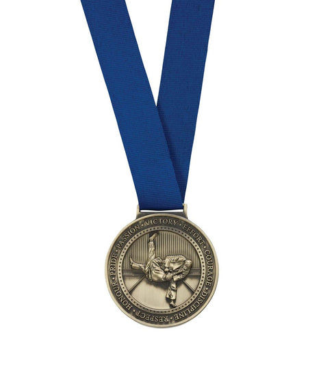 Olympia Medal Ribbon Stitched Blue-MR16067