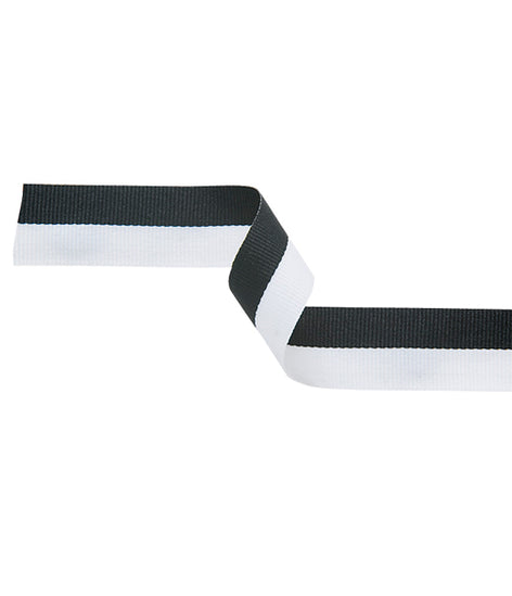 Medal Ribbon Black & White-MR1