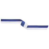 Medal Ribbon Blue/White 10mm - MR20017