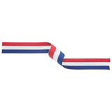 Medal Ribbon Red/White/Blue 10mm - MR20018