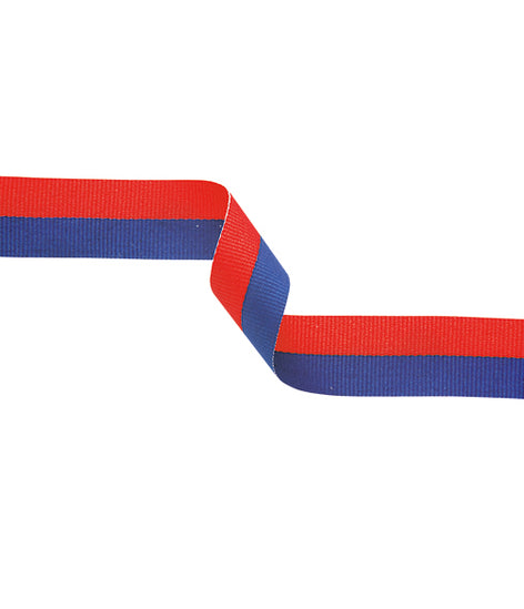 Medal Ribbon Blue & Red-MR34