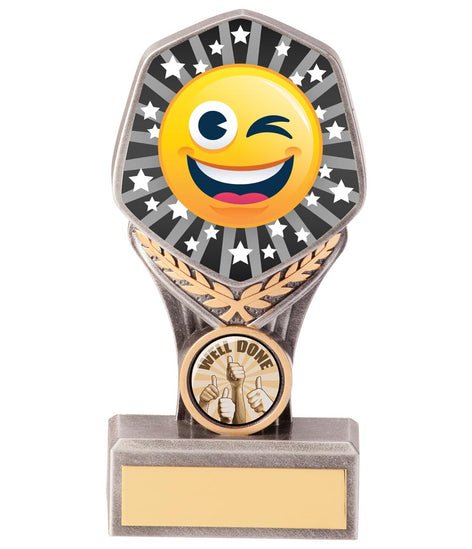 Falcon Emoji Winking Face Award-PA20623