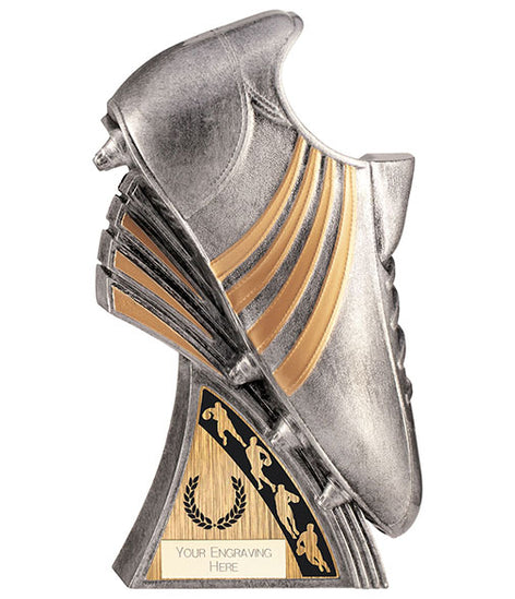 Power Boot Heavyweight Rugby Award Antique Silver - PA22534