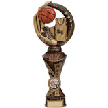 Renegade Basketball Heavyweight Award Antique Bronze & Gold -PX17252