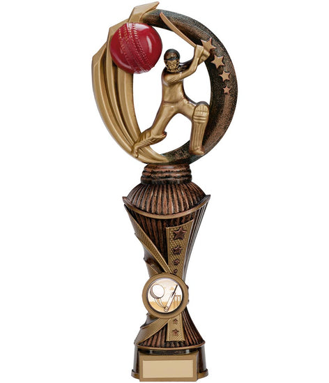 Renegade Cricket Heavyweight Award Antique Bronze & Gold - PX17254