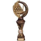 Renegade Snooker Heavyweight Award Antique Bronze & Gold - PX17261