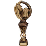 Renegade Rugby Heavyweight Award Antique Bronze & Gold - PX17262