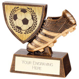 Tempo Shield Football Resin Award - RF22033