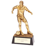 Colossus Football Resin Figure Metallic Gold  - RF22039