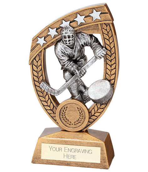 Patriot Ice hockey Resin Plaque -RF22082