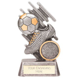 Focus Football Boot & Ball Award Silver  - RF23053