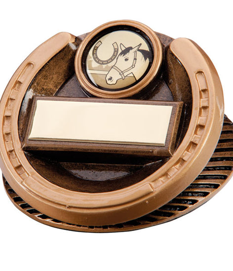 Endurance Equestrian Horse Shoe Award - RF3036