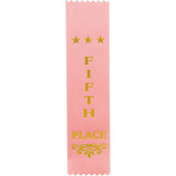 Recognition 5th Place Ribbon Pink-RO8154