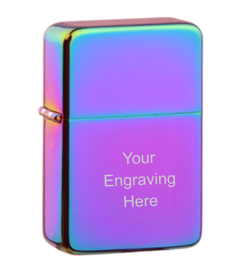 Stainless Steel Rainbow Star Lighter