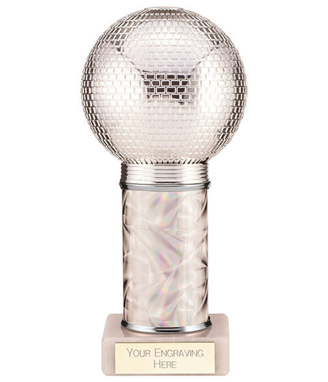 Disco Inferno Tube Trophy Silver-TA22004