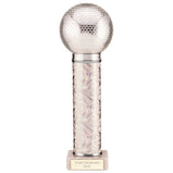 Disco Inferno Tube Trophy Silver-TA22004