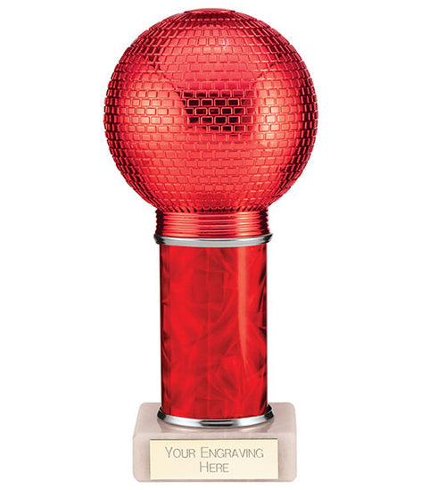 Disco Inferno Tube Trophy Red-TA22128