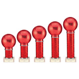 Disco Inferno Tube Trophy Red-TA22128