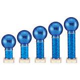 Disco Inferno Tube Trophy Blue -TA22129