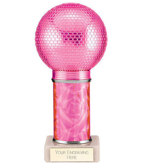 Disco Inferno Tube Trophy Pink  -TA22132