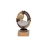 Maverick Legend Block Trophy Golf Bronze TH16011