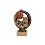 Renegade Basketball Legend Award Antique Bronze & Gold -TH17252