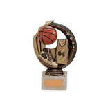 Renegade Basketball Legend Award Antique Bronze & Gold -TH17252