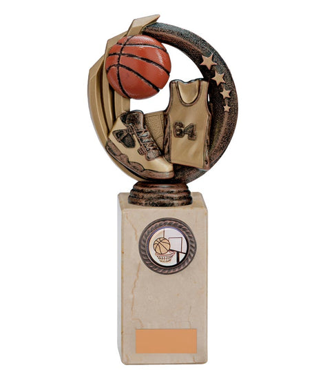 Renegade Basketball Legend Award Antique Bronze & Gold -TH17252