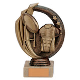 Renegade Rugby Legend Award Antique Bronze & Gold - TH17262