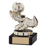 Agility Boot & Ball Football Trophy Gold - TR17551