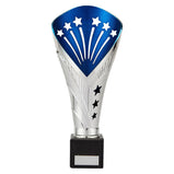 All Stars Super Rapid Trophy Silver & Blue-TR19527